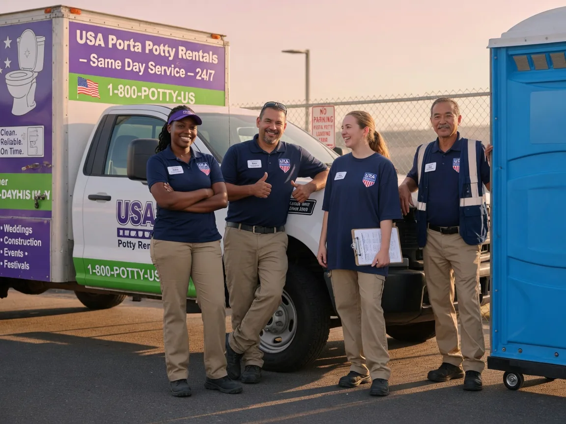 Porta Potty Rental company in Rodman, NY